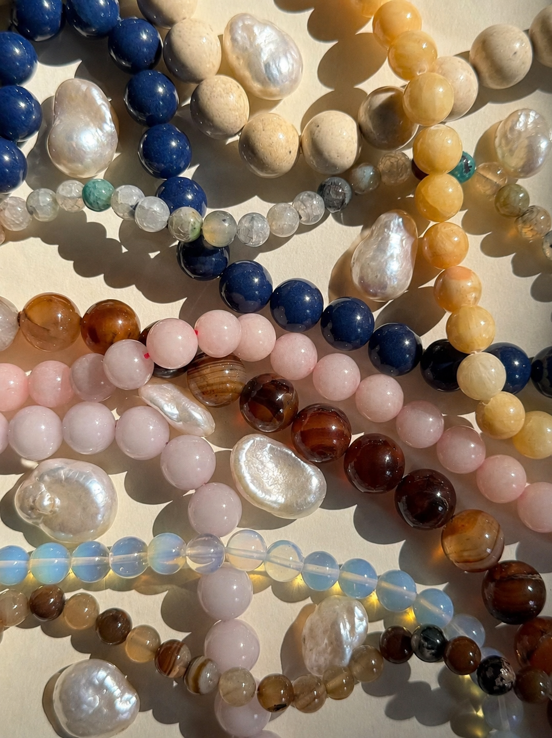 Bubbles and Beads