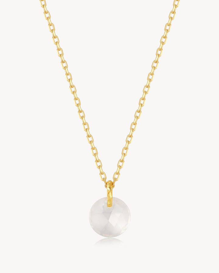 Moonstone Drop Necklace