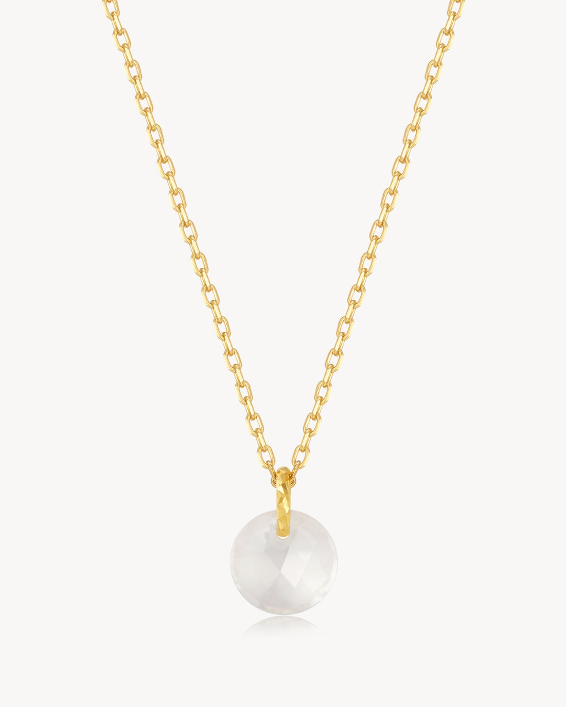 Moonstone Drop Necklace