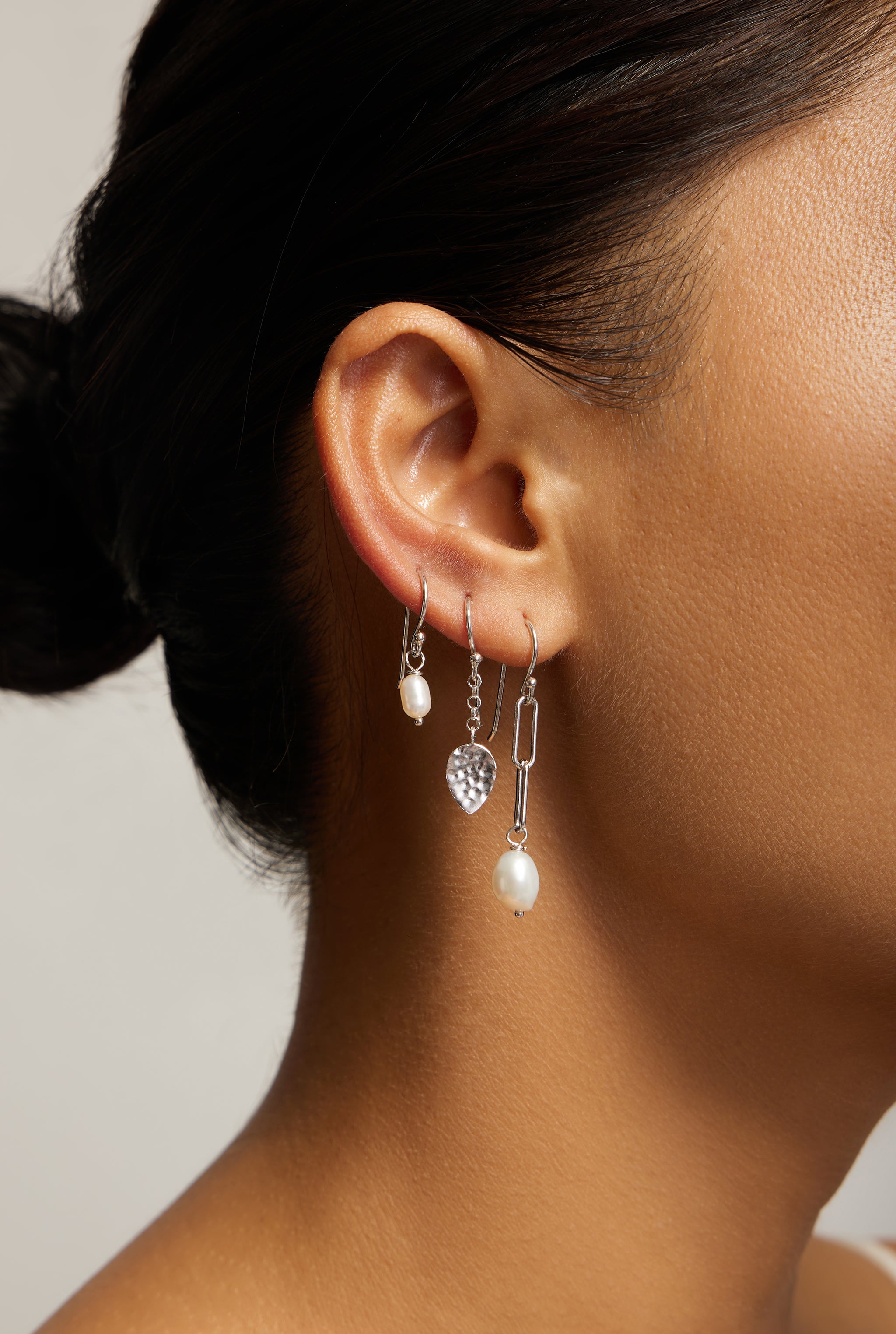 Dainty Pearl Earrings