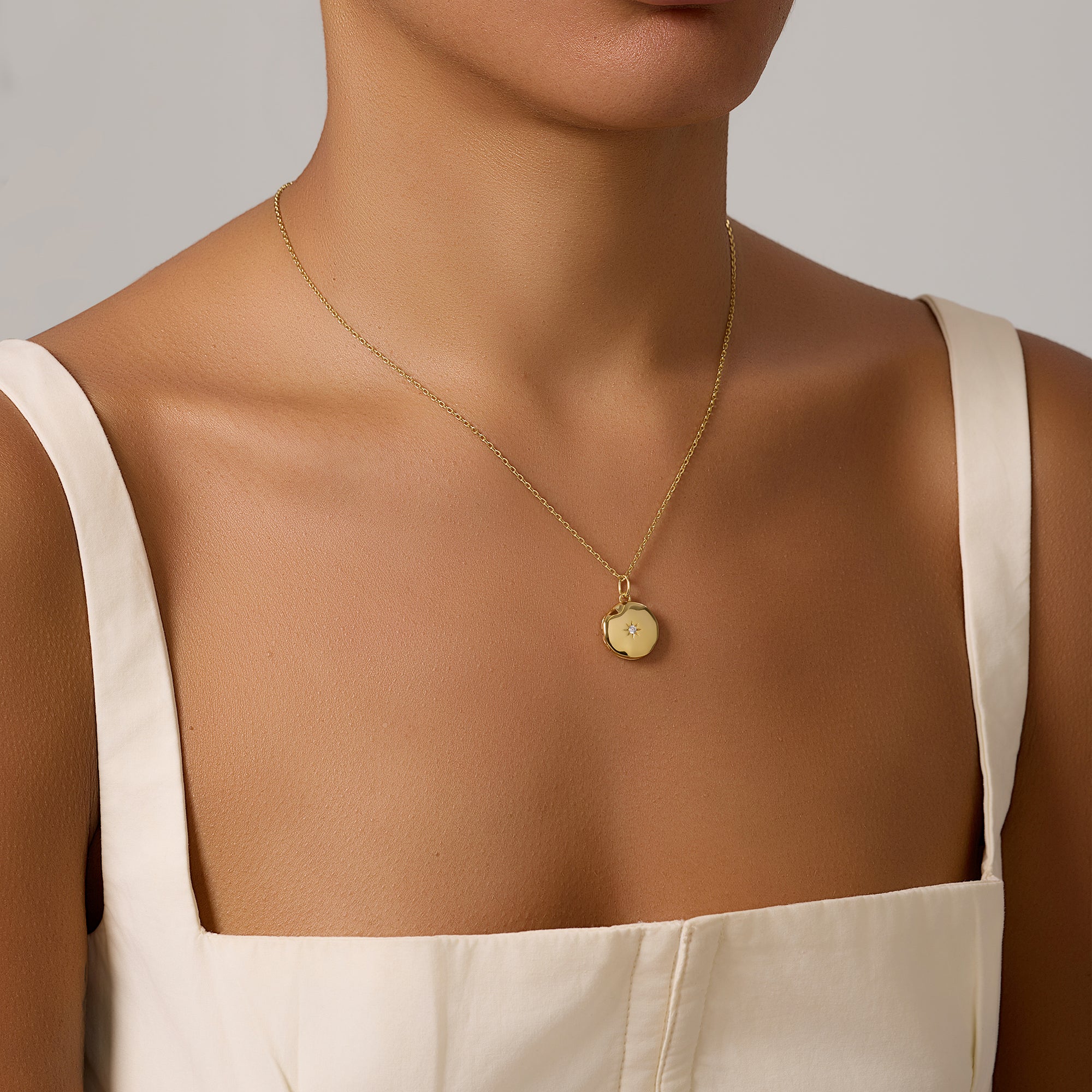 Guiding Star Locket Necklace