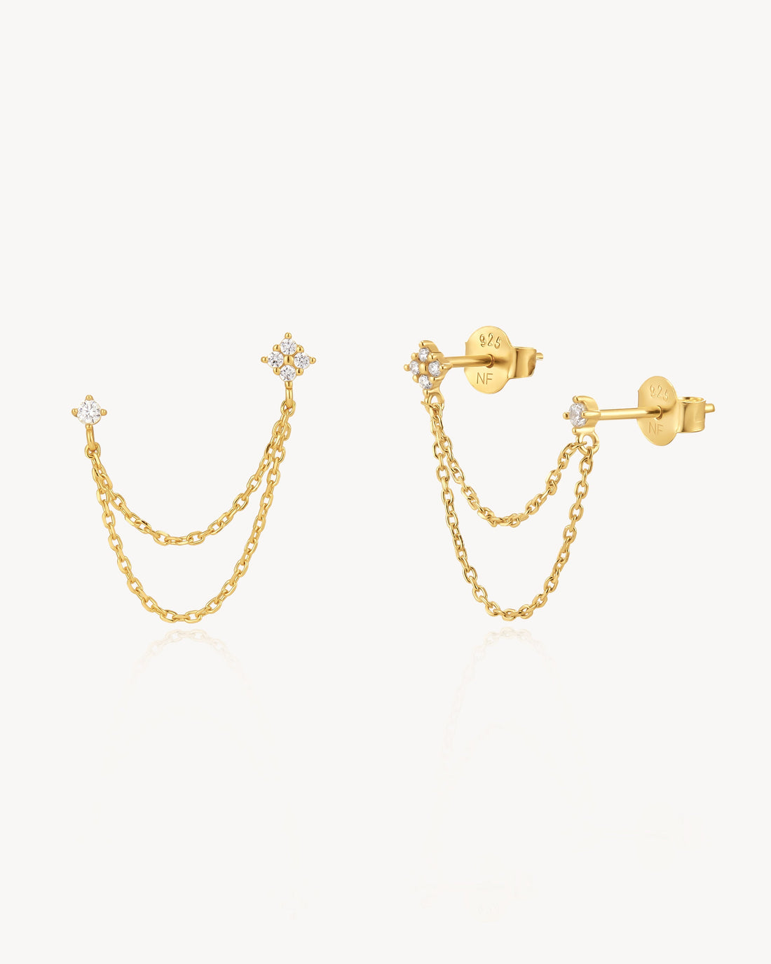 Bundle 3- Bloom Stud, Twilight Double Studs, Freshwater Pearl Hoop