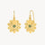 Daisy Earring - Green Adventurine