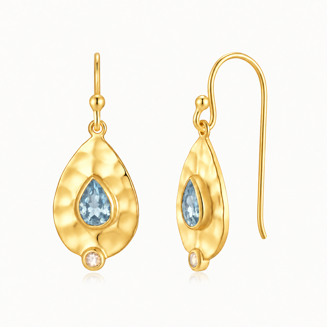 Teardrop Sky Blue Topaz