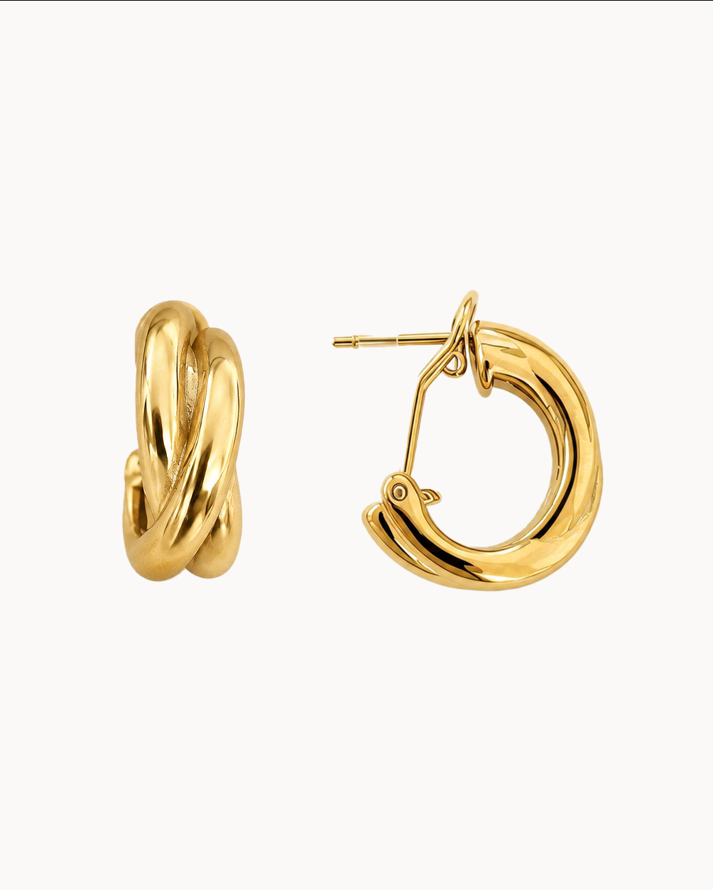 Bea Bundle- Wave Cuff , Bec Earrings