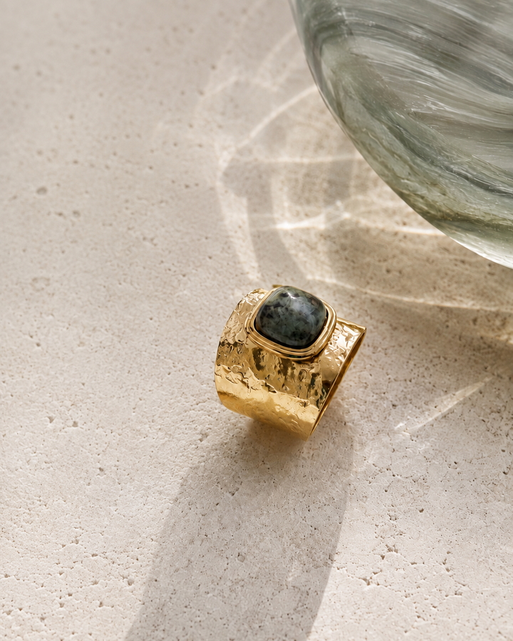 African Turquoise Ring