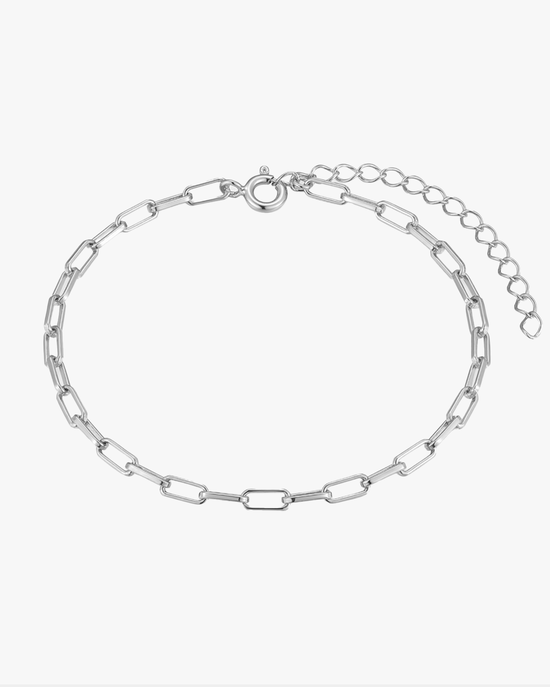 Fine Paperclip Bracelet