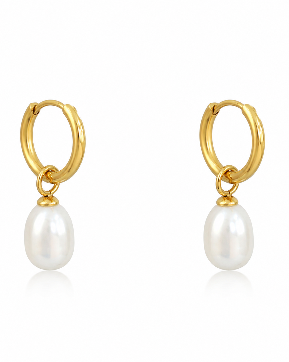 Bundle 3- Bloom Stud, Twilight Double Studs, Freshwater Pearl Hoop