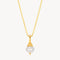 Classic Freshwater Pearl Drop Necklace