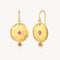 Goddess Ruby Earring