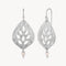 PRE ORDER Shipping from 5th February – Leaf Single Rose Quartz Earring