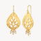 PRE ORDER Shipping from 5th February - Leaf Trio Pearl Earring