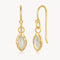 Spring Earring Moonstone