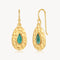 PRE ORDER Shipping from 20th November - Nicola Small Earring Green Agate