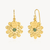 Daisy Earring - Green Adventurine