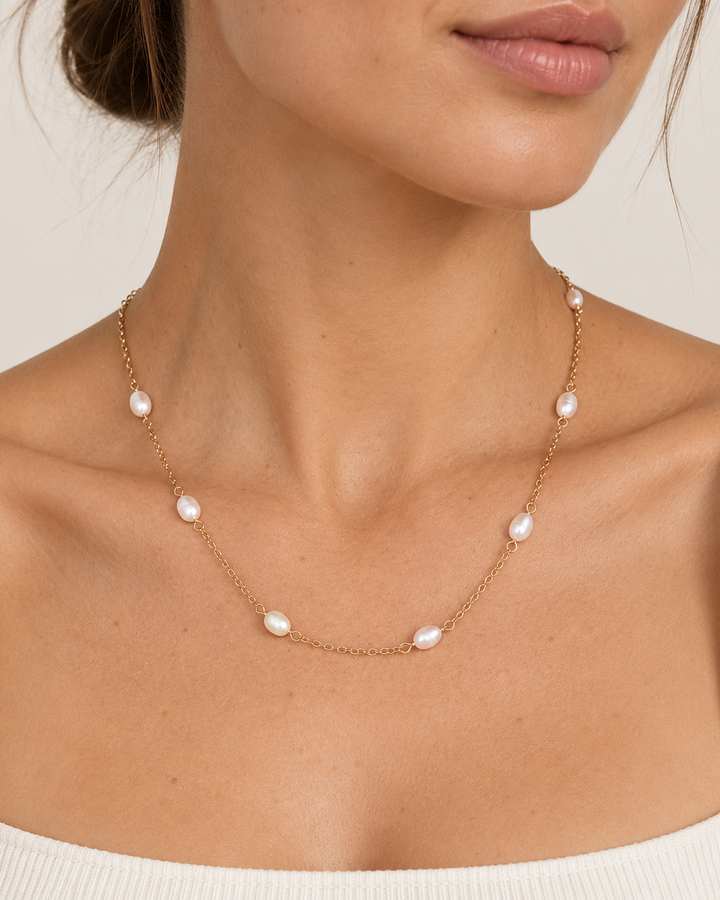 Freshwater Pearl Kim Necklace