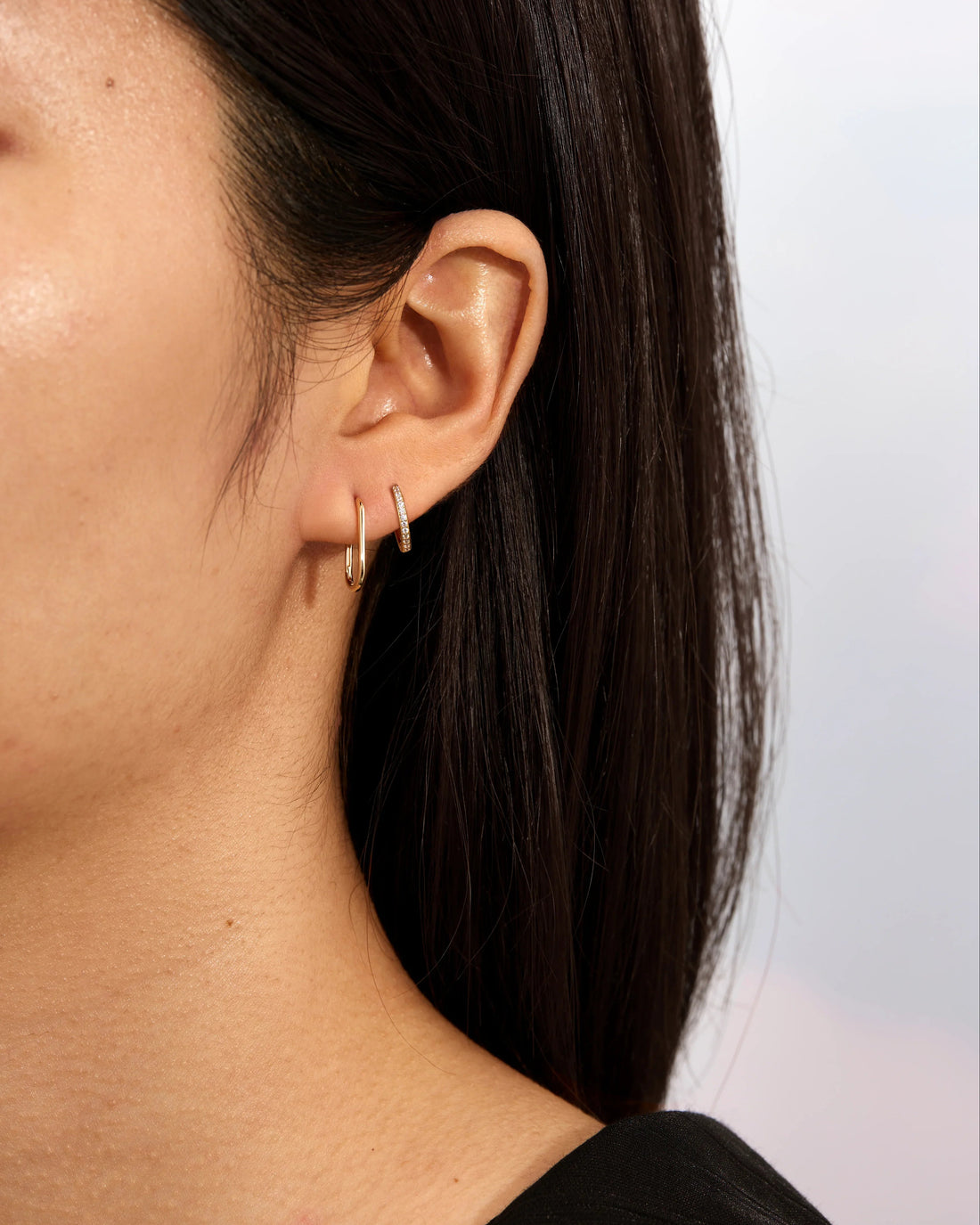 Oval Hoops