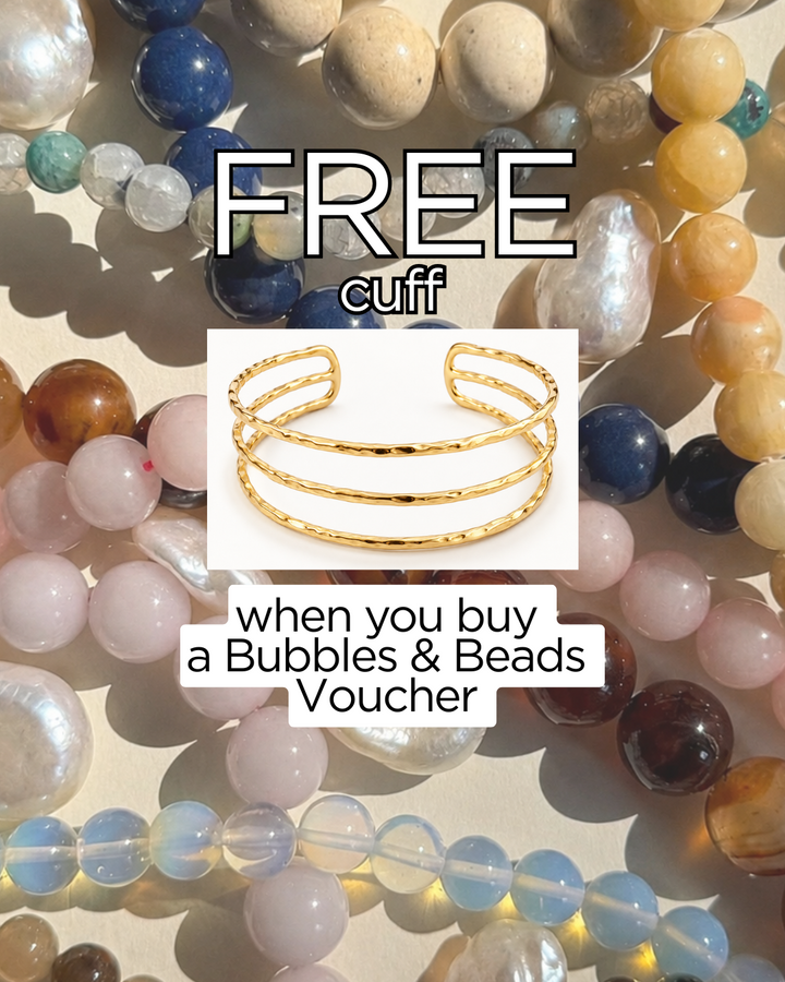 GIFT VOUCHER Beads & Bubbles – FREE CUFF