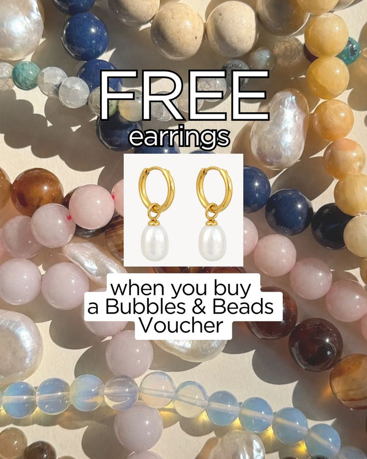 GIFT VOUCHER Beads & Bubbles – FREE PEARL HUGGIES