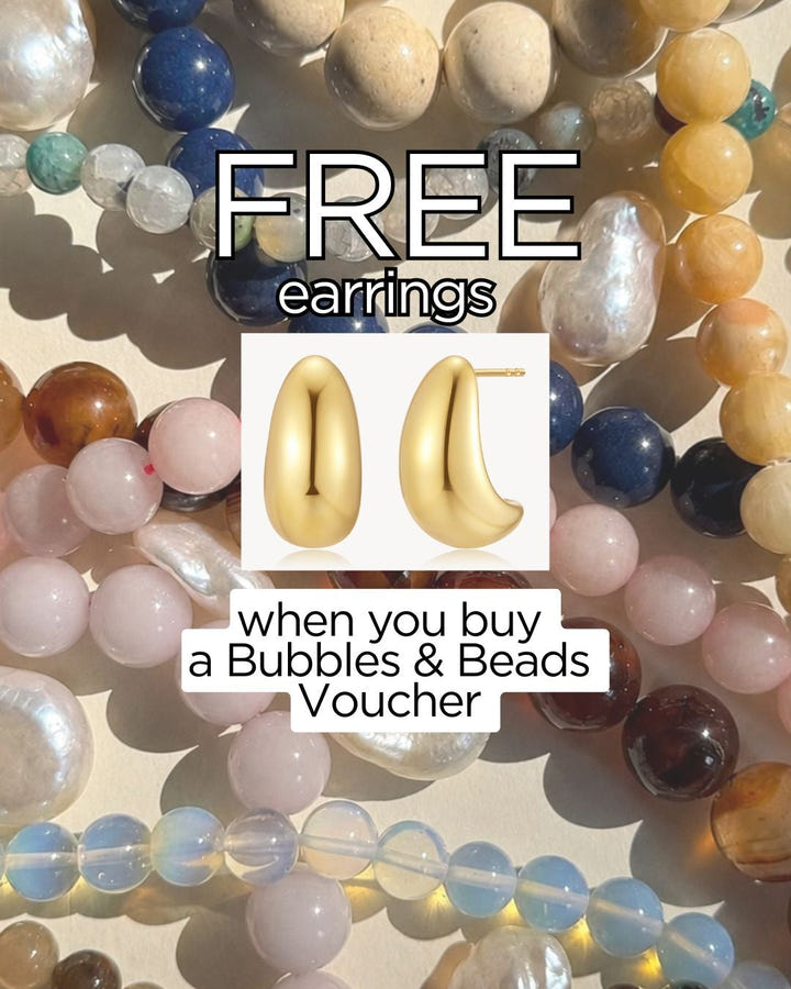 GIFT VOUCHER Beads & Bubbles – FREE GEORGE EARRINGS