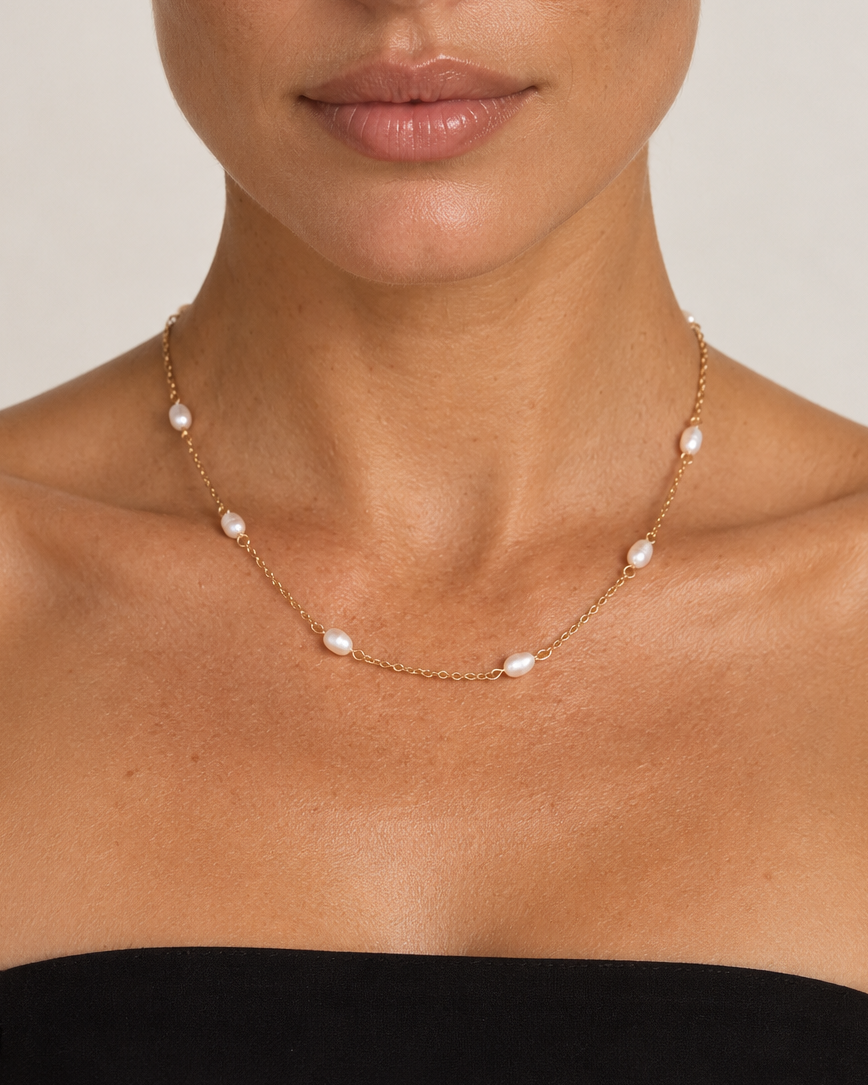 Freshwater Pearl Kim Necklace