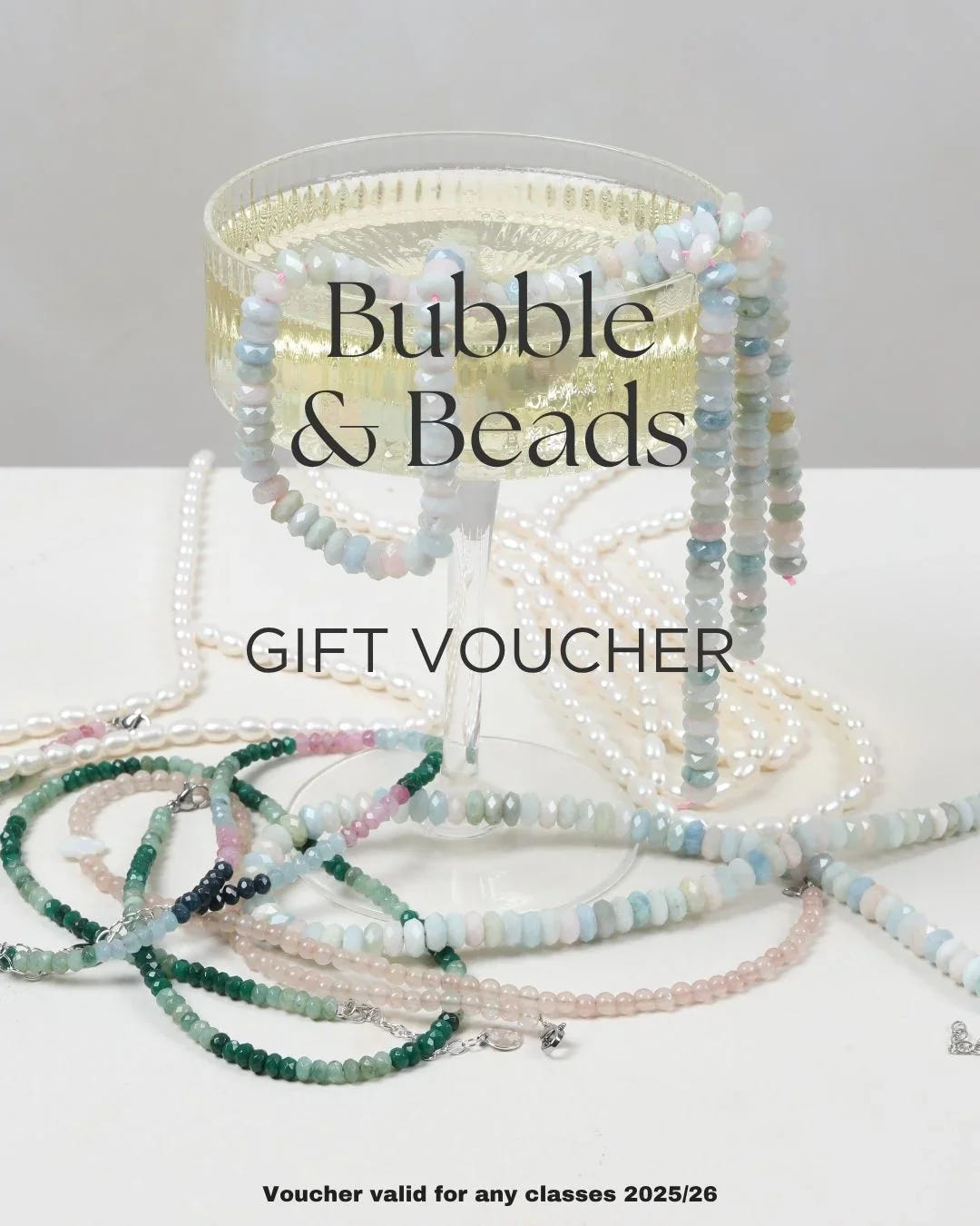 Beads & Bubbles – GIFT VOUCHER