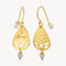 Arabella Earring Blue Agate