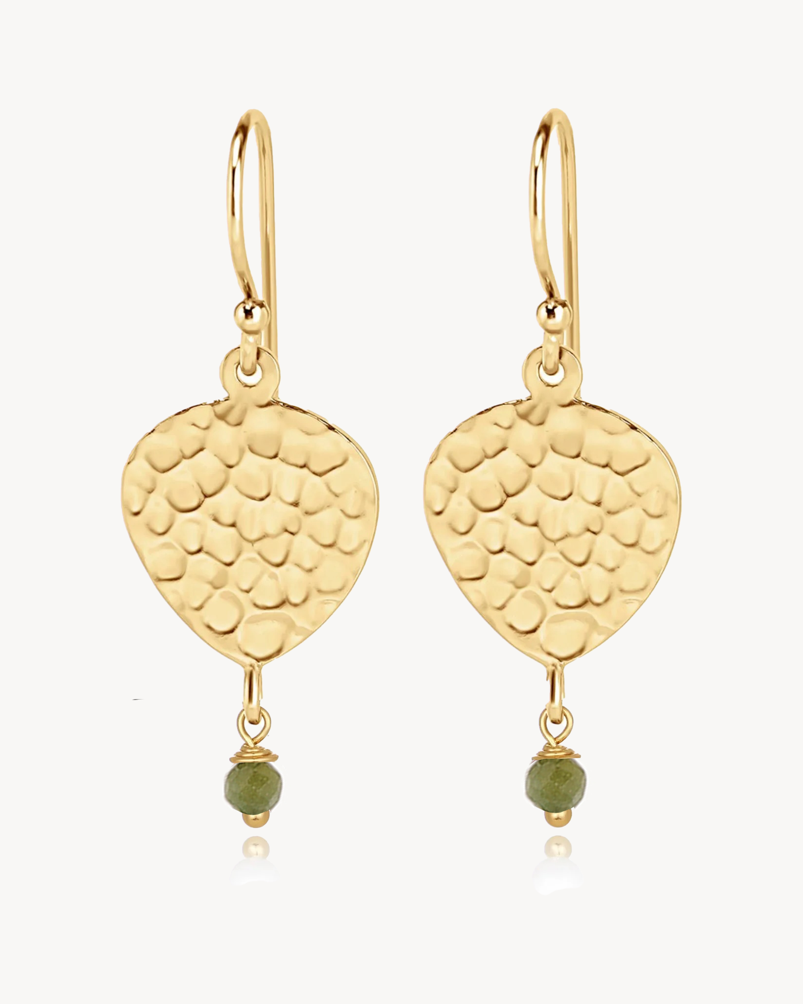 Maya Pearl Earring - Green Toumaline