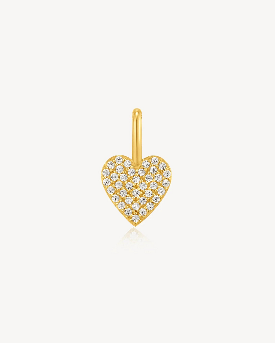Pavé Heart Charm