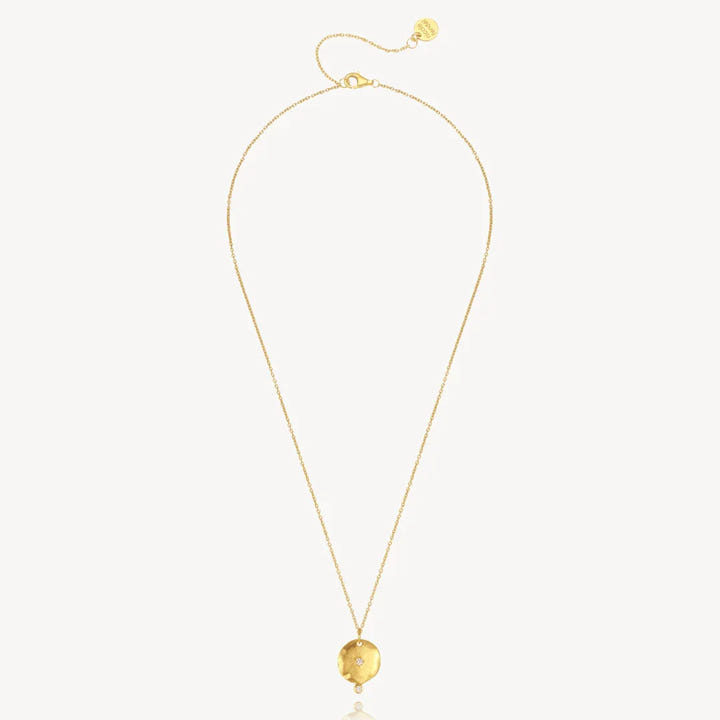 Goddess Necklace -White CZ