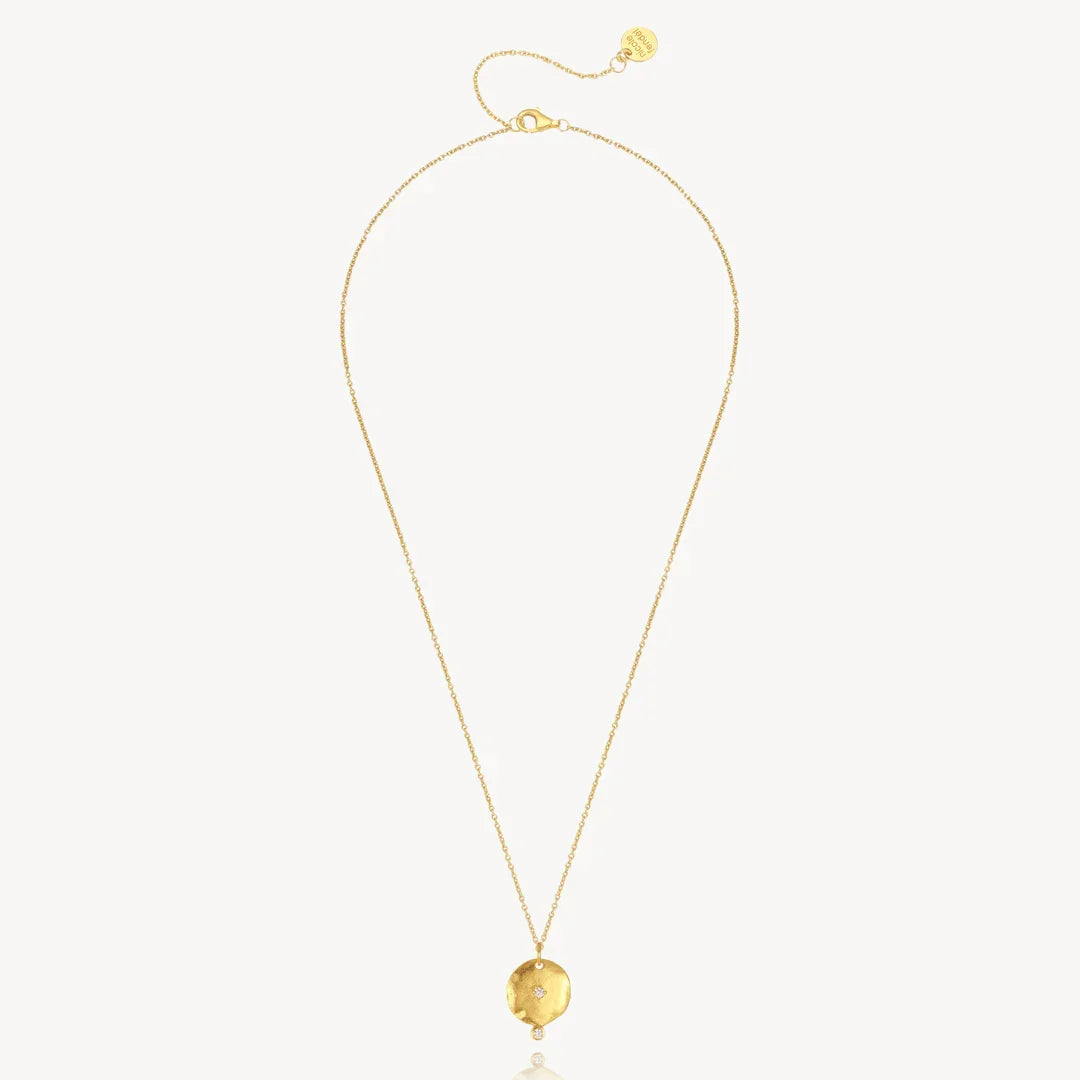 Goddess Necklace -White CZ