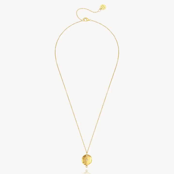 Goddess Necklace -White CZ