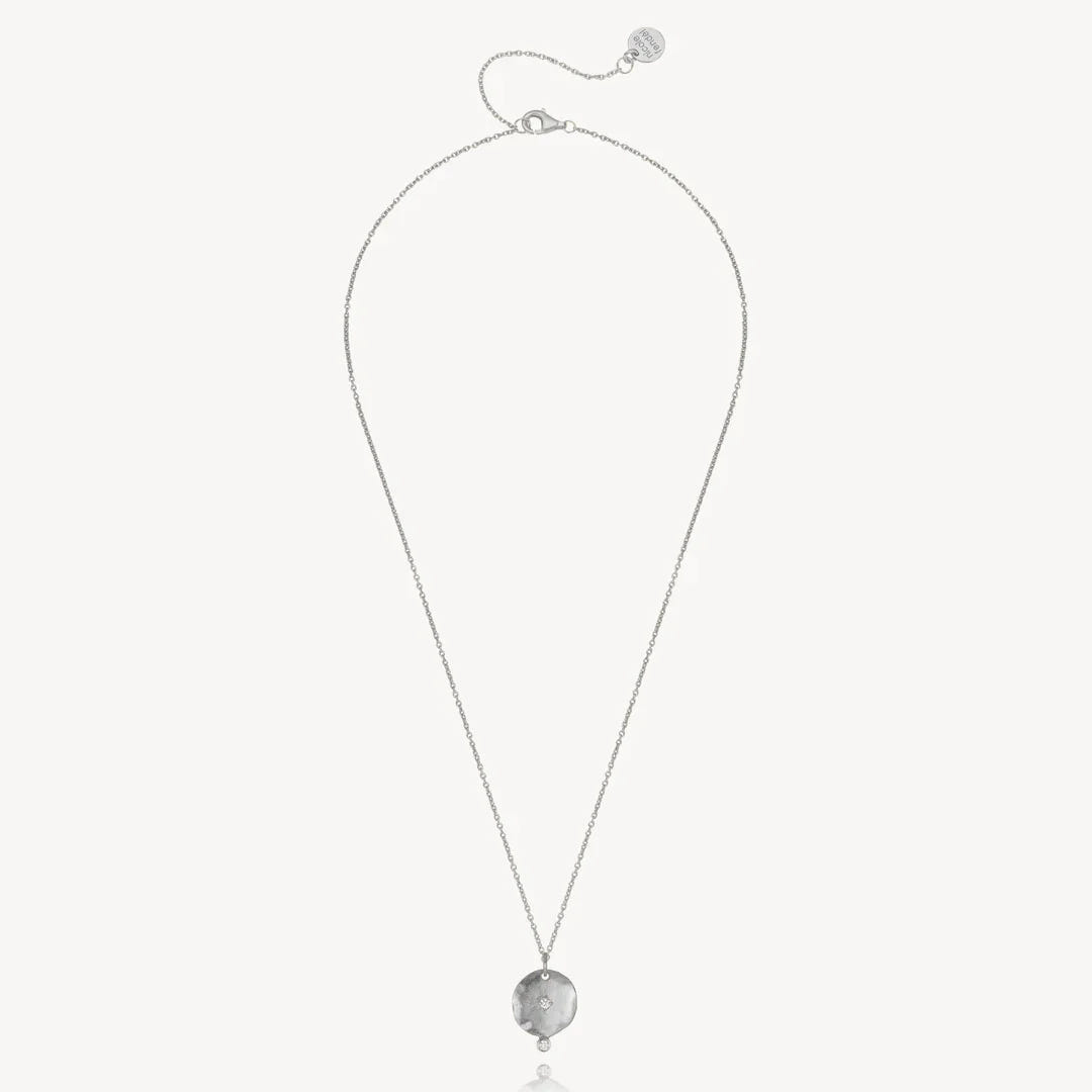 Goddess Necklace -White CZ