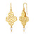 Jazmin Earring Pearl Gold