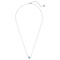 Aleah Blue CZ Necklace