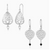 Bundle - Valued at $270 - Arabella Pearl & Maya Onyx Earring