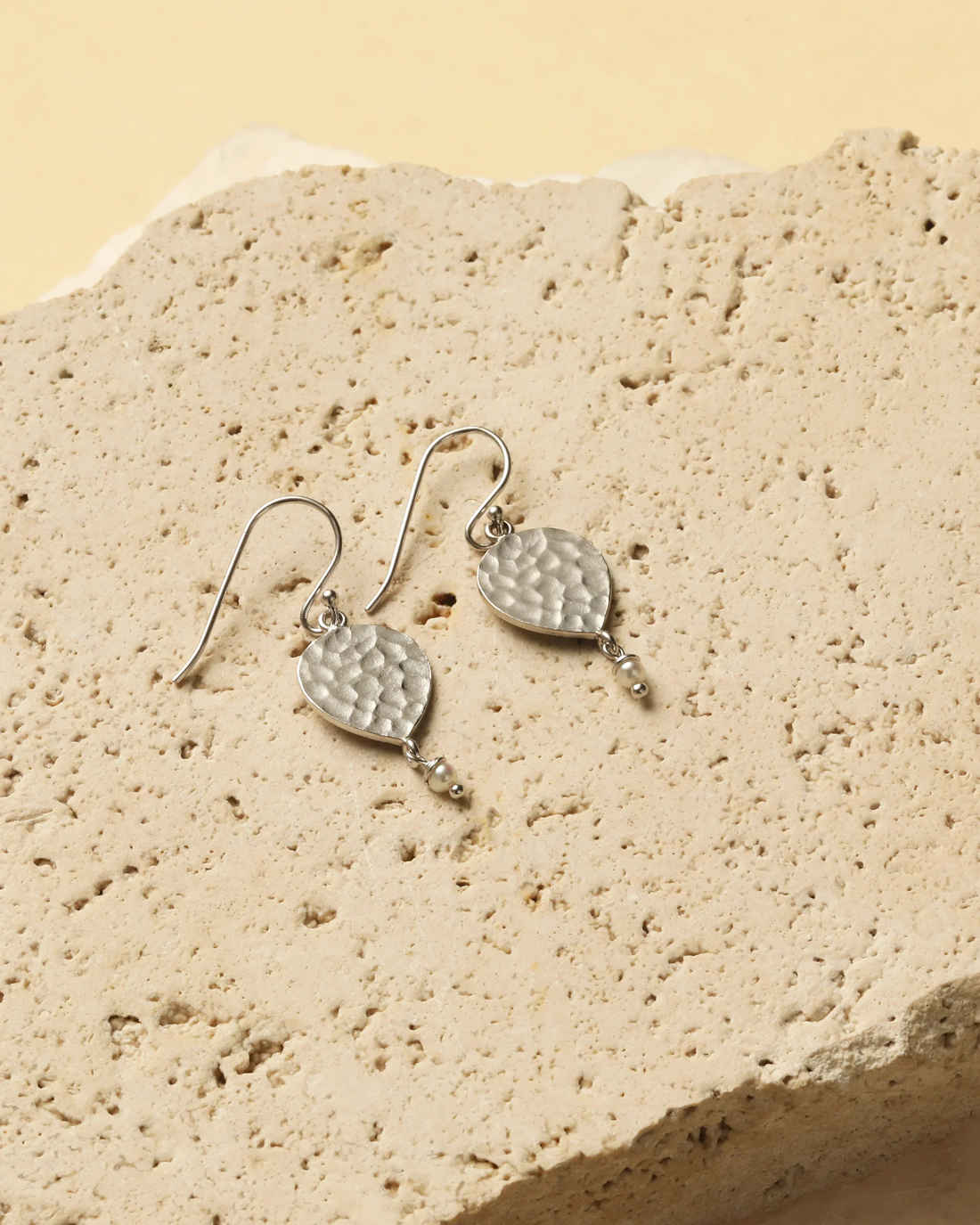 Maya Pearl Earring - Green Toumaline