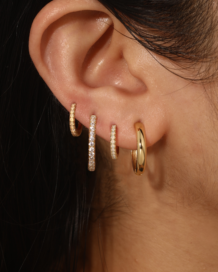 On trend Pavé Hoop