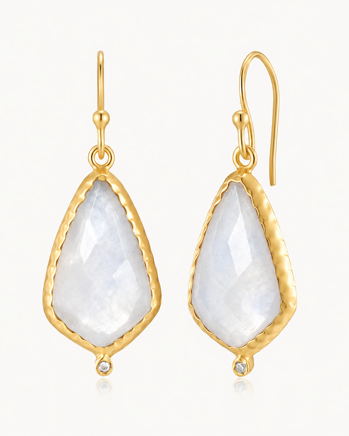 Amara Moonstone Earrings