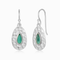 Nicola Small Earring Green Agate