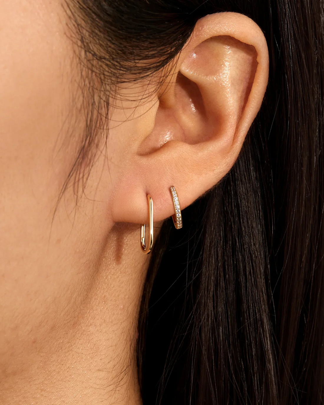 Oval Hoops