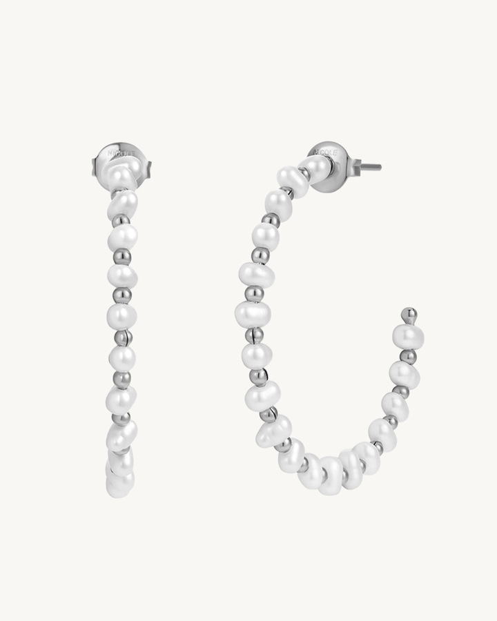 Silver Perri Hoop - Large