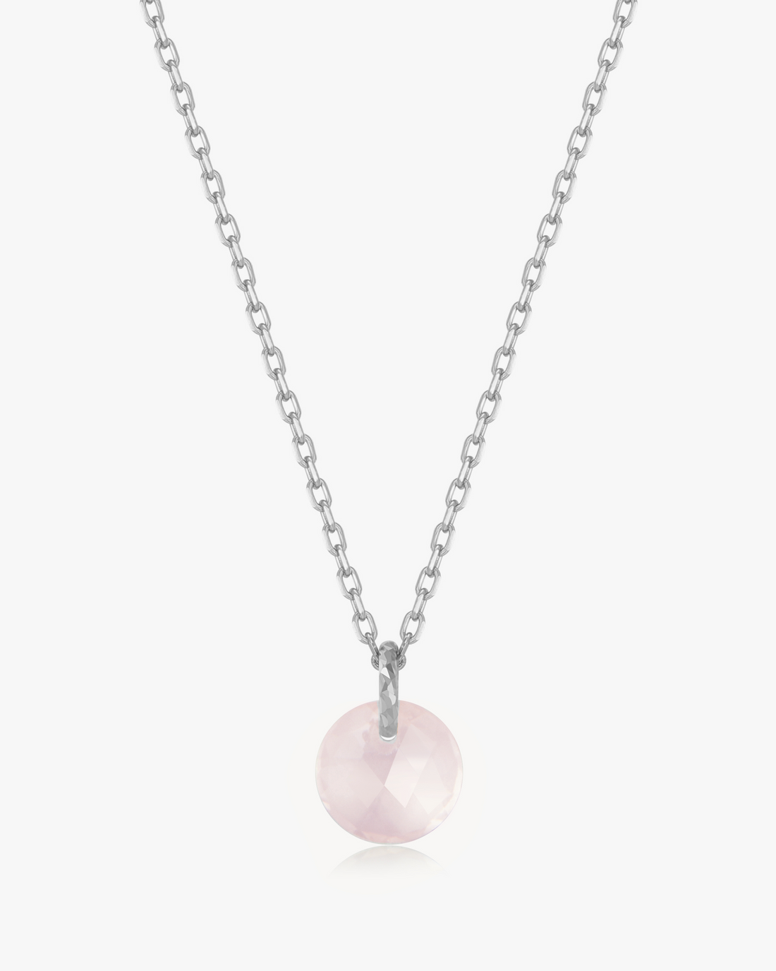 Rose Quartz Drop Necklace