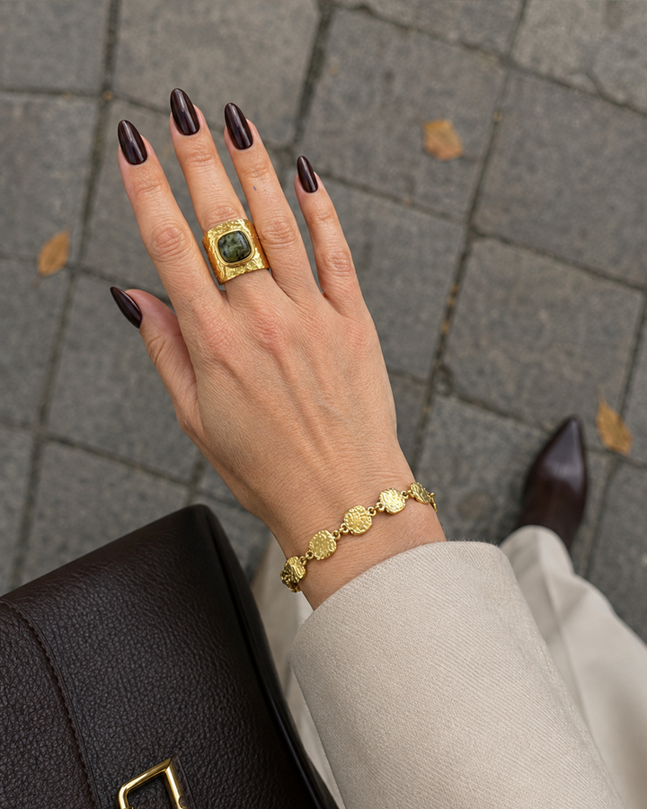 African Turquoise Ring