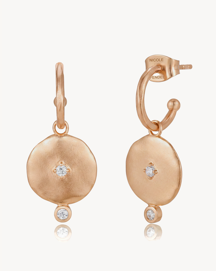 Rose Gold Goddess Huggies