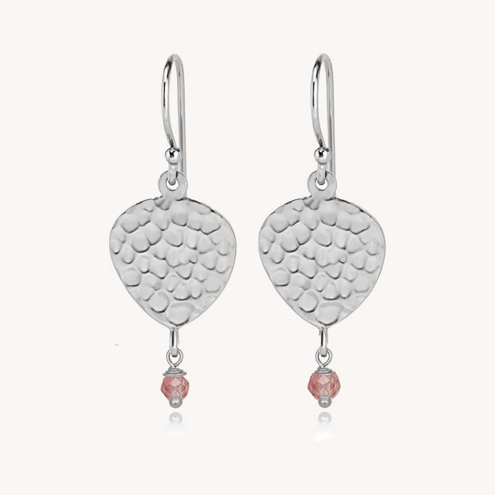 Maya Pearl Earring - Rose Toumaline