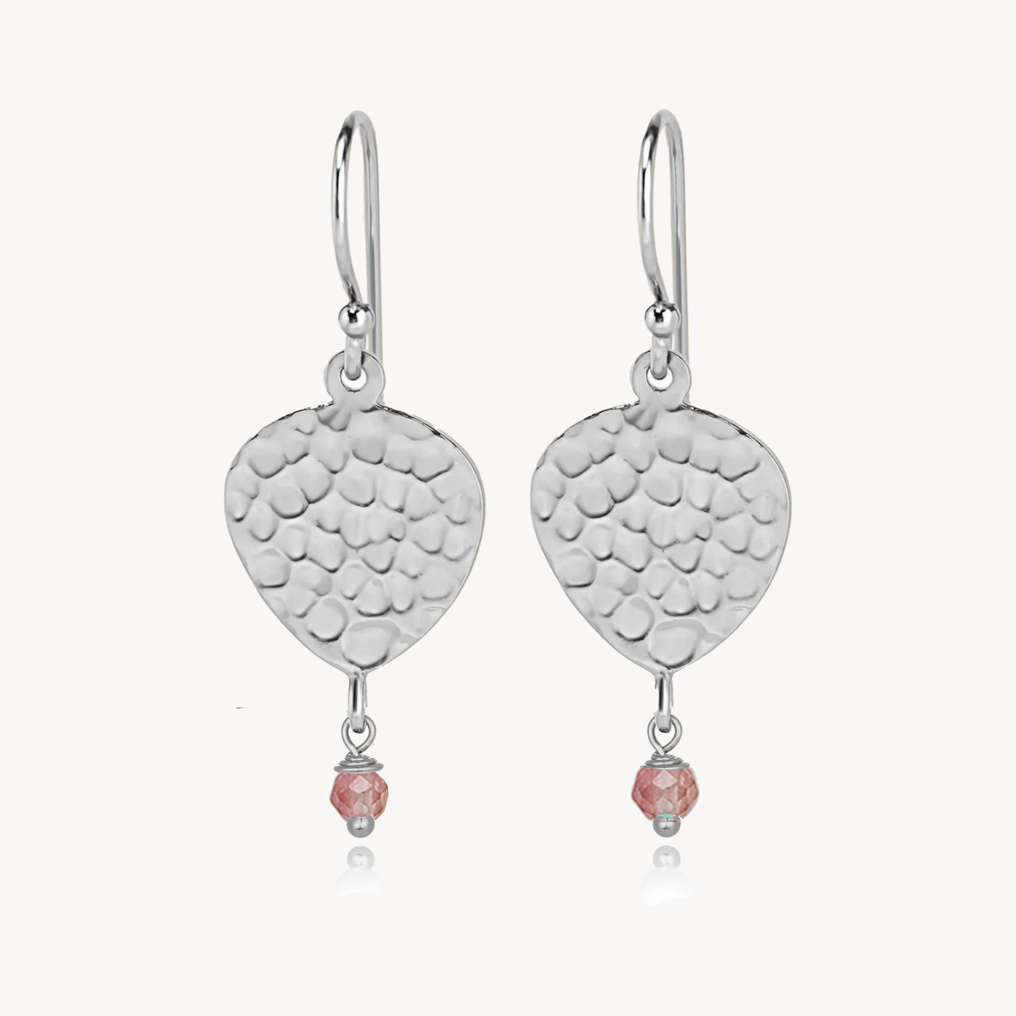 Maya Pearl Earring - Rose Toumaline