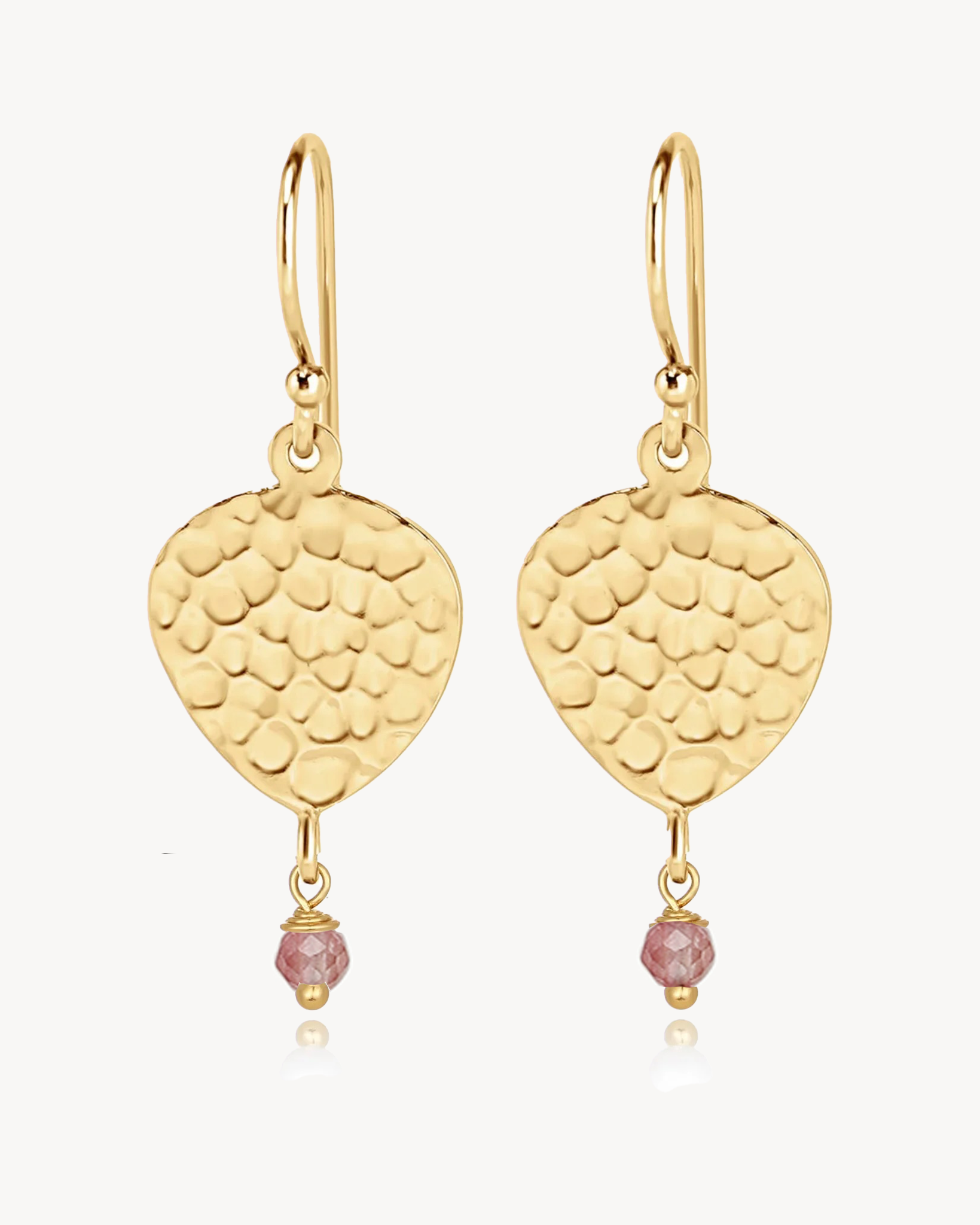 Maya Pearl Earring - Rose Toumaline