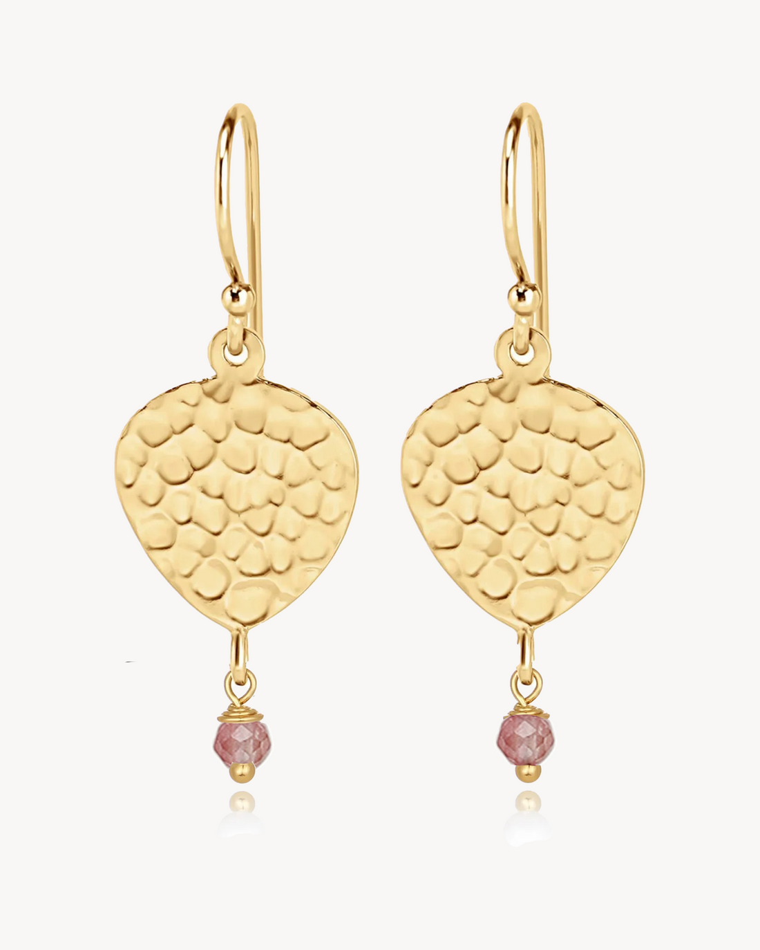 Maya Pearl Earring - Rose Toumaline