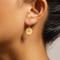 Pre Order 20th March  -Gold Goddess Blue Sapphire Earring. Silver Available now